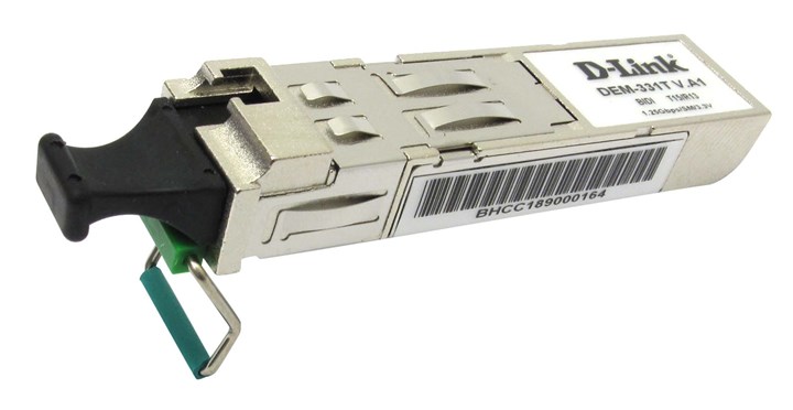 

Модуль mini-GBIC D-Link DEM-331T, 40км, LC, 20 дБА, Tx:1550 нм, Rx:1310 нм, 1 Гбит/с, SM, WDM (DEM-331T), Серебристый, DEM-331T