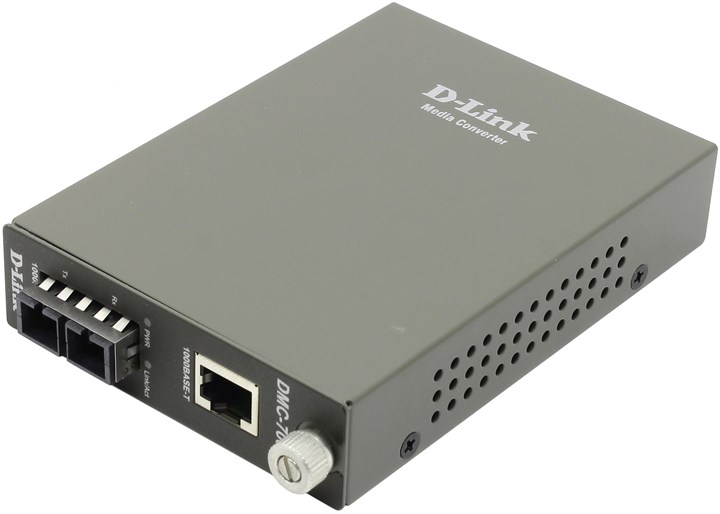 Медиаконвертер D-Link DMC-700SC, RJ-45x1 Гбит/с, SCx1 Гбит/с