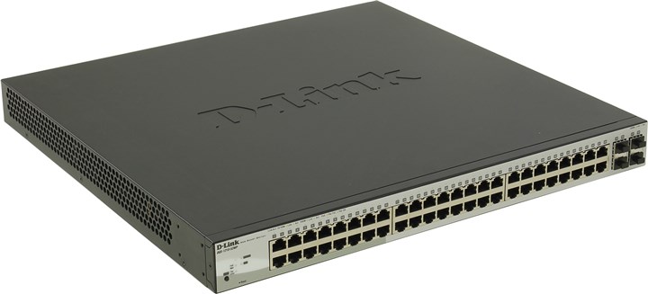 

Коммутатор D-link DGS-1210-52MP, управляемый, кол-во портов: 44x1 Гбит/с, кол-во SFP/uplink: combo RJ-45/SFP 4x1 Гбит/с, установка в стойку, PoE: 48x30Вт (макс. 370Вт) (DGS-1210-52MP/F1A), DGS-1210-52MP