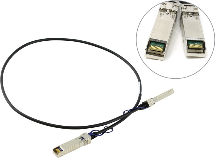 Кабель DAC D-Link, 10G SFP+, 1m (DEM-CB100S)