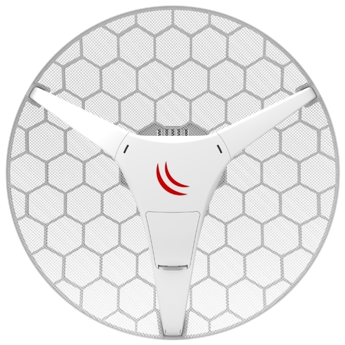 Мост MikroTik LHG HP5 (RBLHG-5HPnD), LAN: 1x100 Мбит/с, 802.11n, 5 ГГц, до 300 Мбит/с, внутренних антенн: 1x24.5dBi, PoE - фото 1