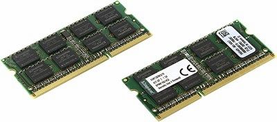 Комплект памяти DDR3 SODIMM 16Gb (2x8Gb), 1333MHz Kingston (KVR13S9K2/16)