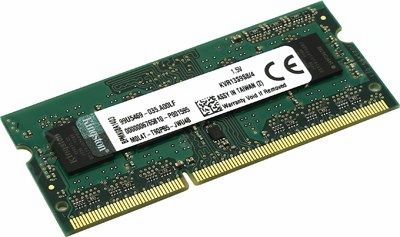Память DDR3 SODIMM 4Gb, 1333MHz Kingston (KVR13S9S8/4)