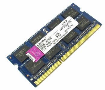 

Память DDR3 SODIMM 4Gb, 1333MHz, CL9, 1.5 В, Kingston, ValueRAM (KVR1333D3S9/4G), KVR1333D3S9/4G