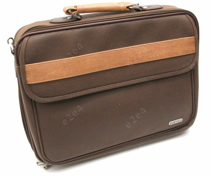 

15" Сумка PortCase KCB-02BRP замша иск. коричневый