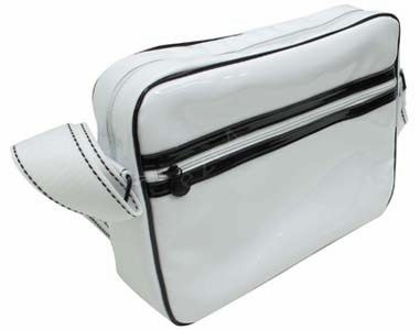 

14" Сумка Continent CC-063 искусственная кожа, White+Lak/Black