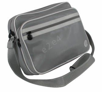 

10" Сумка Continent CC-061 искусственная кожа, Grey/White, CC-061