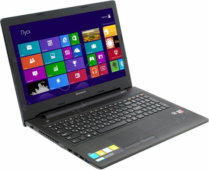 Ноутбук Lenovo IdeaPad G5045 15.6" 1366x768, AMD A8-6410 2.0GHz, 6Gb RAM, 500Gb HDD, DVD-RW, Radeon R5 M330-2Gb, WiFi, BT, Cam, W8.1, черный (80E301F4RK)