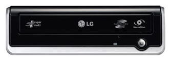 Привод DVD-RW LG GE20LU10 LightScribe, USB 2.0, ext., черный, Retail