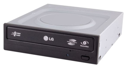 Внутренний привод DVD-RW LG GH22LS40, SATA