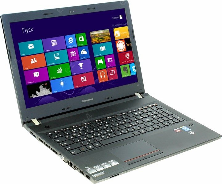 Ноутбук Lenovo E50-80 15.6 HD, Intel Pentium 3805U 1.9GHz, 4Gb RAM, 500Gb HDD, Radeon R5 M330-2Gb, DVD-RW, WiFi, BT, Cam, W8.1 (80J200NRRK)