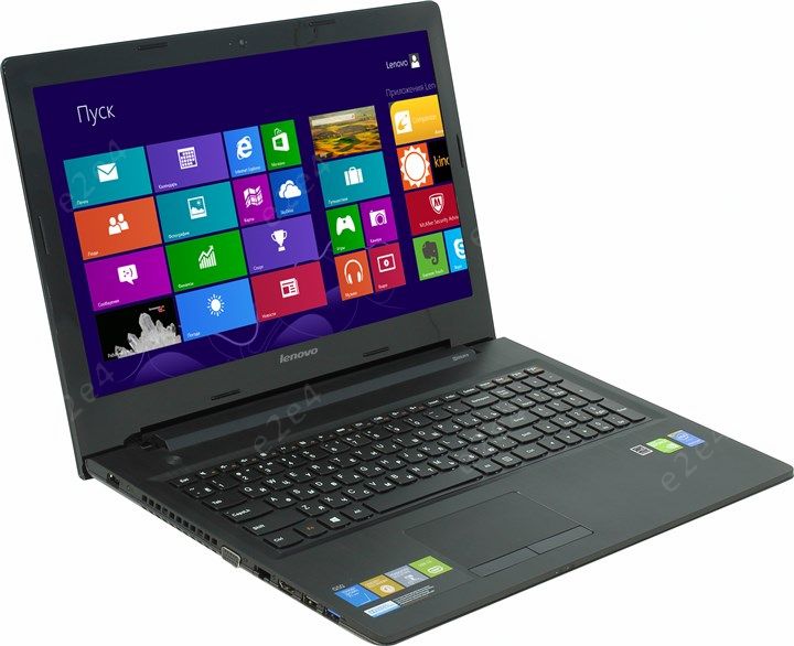 Ноутбук Lenovo IdeaPad G5030 15.6" 1366x768, Intel Pentium N3540 2.16GHz, 4Gb RAM, 500Gb HDD, DVD-RW, GeForce 820M-1Gb, WiFi, BT, W8 (80G000XVRK)