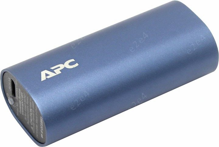 Портативный аккумулятор APC M3BL-EC, 3000mAh, 1xUSB, 1A, синий
