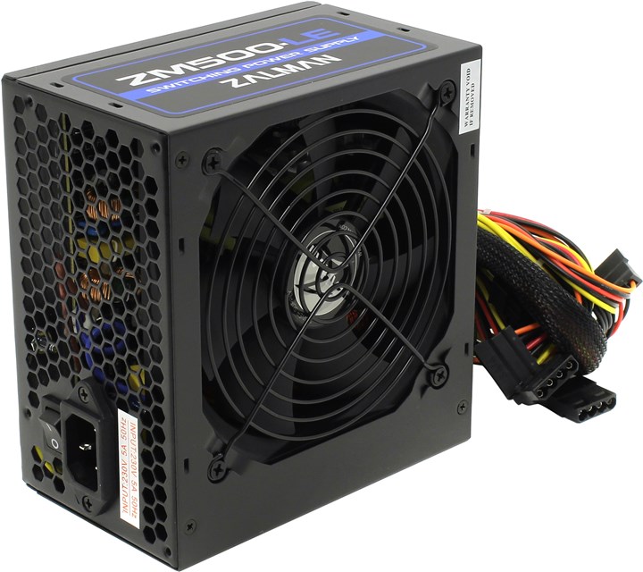 Блок питания Zalman 500Вт ZM500-LE