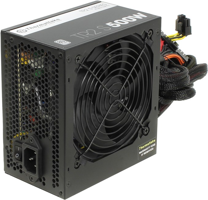 

Блок питания 500 Вт ATX Thermaltake TRS-0500P-2, 120 мм, 80 Plus, TRS-0500P-2