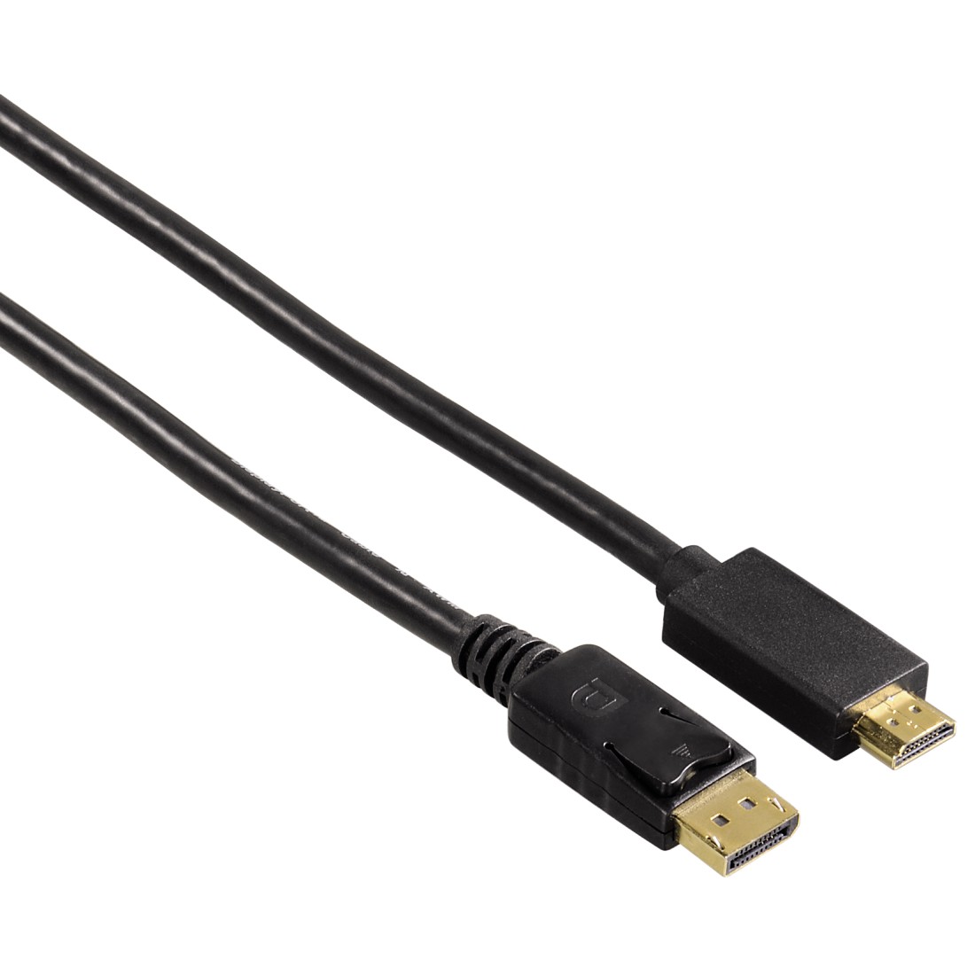 

Кабель DisplayPort(m)-HDMI(M), Hama, 1.8m, черный (H-54594)