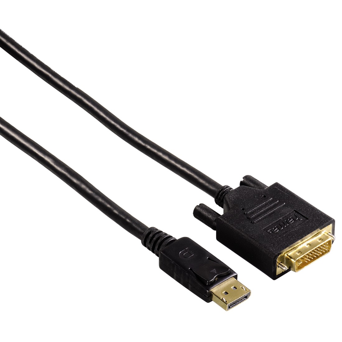 

Кабель DisplayPort(20M)-DVI(M), 1.8 м, черный Hama (H-54593)