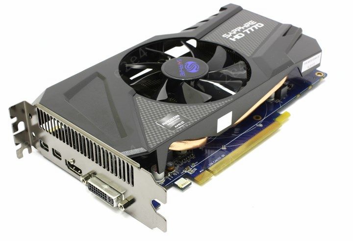 Видеокарта Sapphire 1Gb DDR5 (Radeon HD 7770 1000Mhz PCI-E 3.0 1024Mb 4500Mhz 128 bit DVI HDMI HDCP)