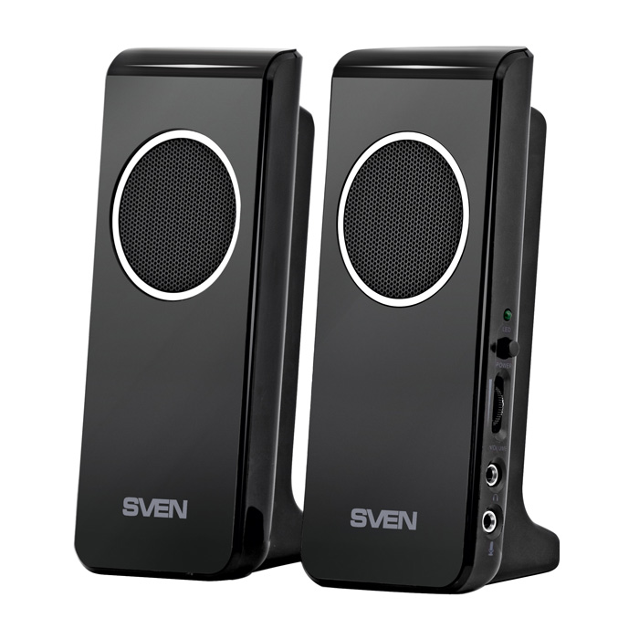 

Акустика 2.0 SVEN 314, 2x2W RMS, USB, Black, Черный, 314