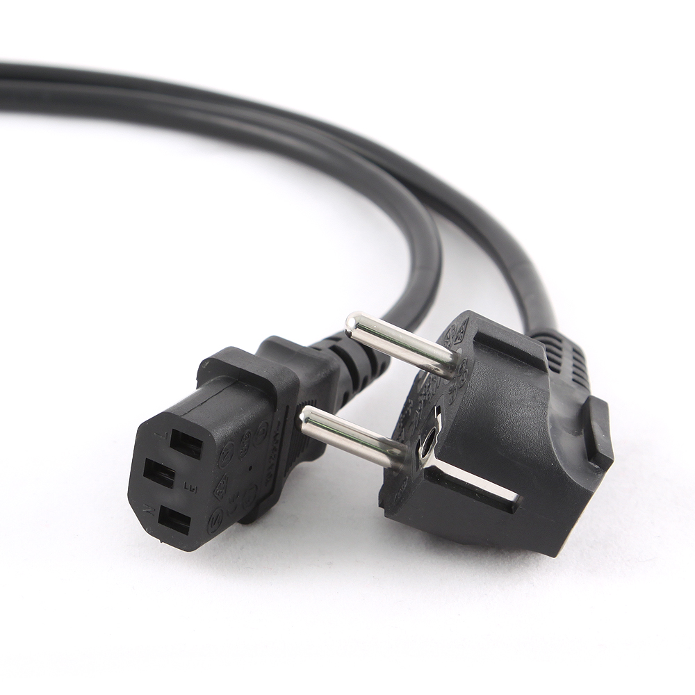 

Кабель питания Schuko (Euro)(M)-IEC-320-C13, 6A, 3м, черный Cablexpert (PC-186-10)