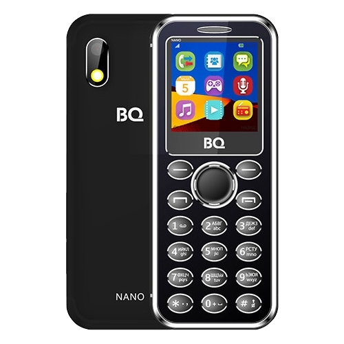 

Мобильный телефон BQ BQ-1411 Nano, 1.44" TN, 32Mb RAM, 2-Sim, 460 мА·ч, черный, BQ-1411 Nano
