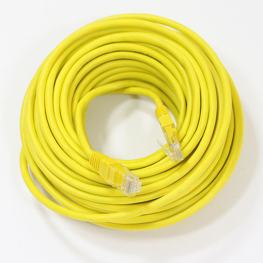 

Патч-корд UTP кат.5e, 15м, RJ45-RJ45, желтый, TELECOM (NA102-Y-15M), NA102-Y-15M