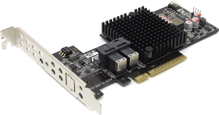 

Контроллер ASUS PIKE II 3008-8I, SAS/SATA 12G (miniSAS HD), RAID 0/1/1E/10, PCI-E, SGL (90SC05E0-M0UAY0), PIKE II 3008-8I