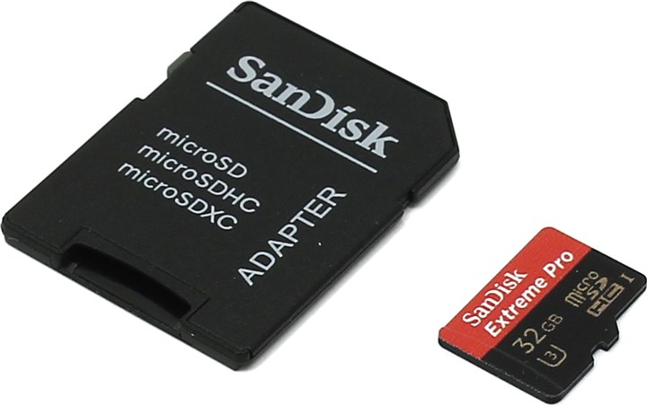 Карта памяти microSDHC Sandisk, 32Gb, Class 10