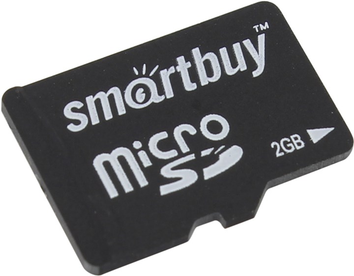 Карта памяти microSD SmartBuy 2Gb Class 2