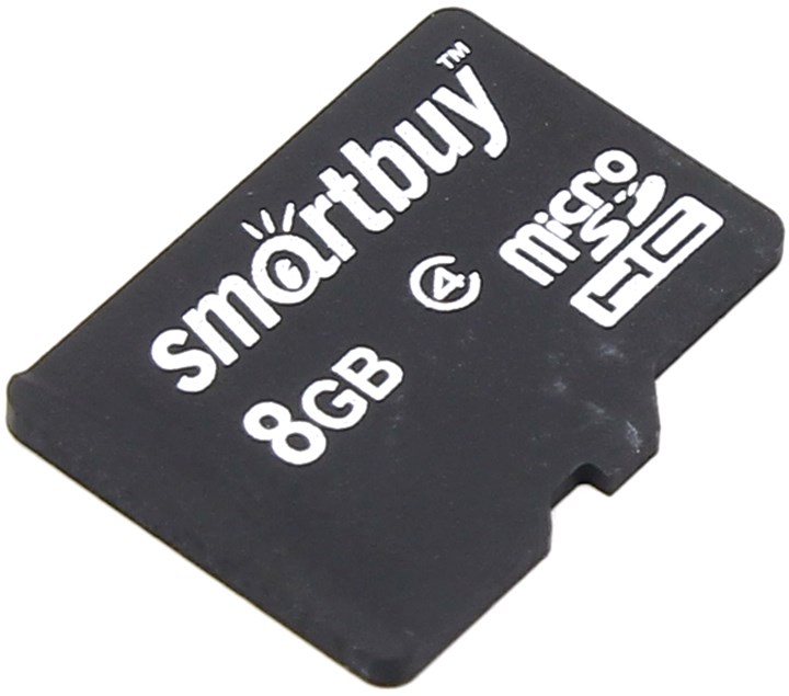 Карта памяти microSDHC SmartBuy 8Gb Class 4