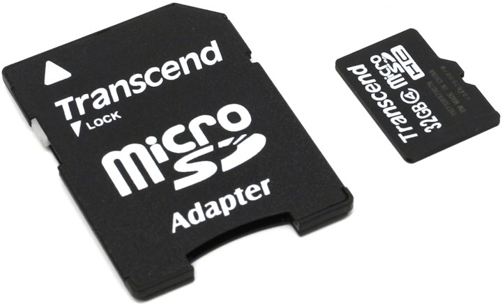 Карта памяти microSDHC Transcend 32Gb Class 4