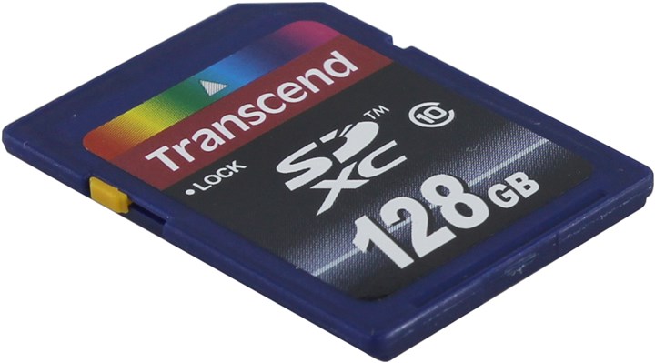 Карта памяти 128Gb SDXC Transcend Class 10 (TS128GSDXC10)