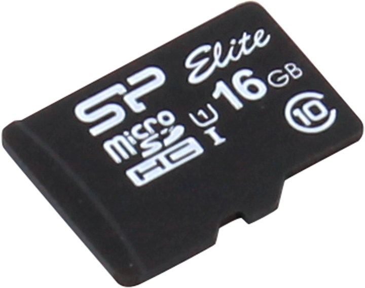 Карта памяти 16Gb microSDHC Silicon Power Class 10 UHS-I U1