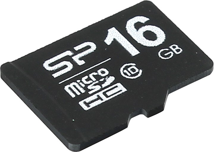 Карта памяти 16Gb microSDHC Silicon Power Class 10