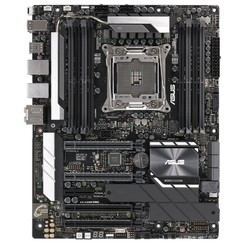 

Материнская плата ASUS WS X299 PRO, Socket2066, Intel X299, 2xGLAN, ATX, Retail, WS X299 PRO