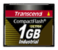 Карта памяти 1Gb Compact Flash , Transcend 100x (TS1GCF100I)