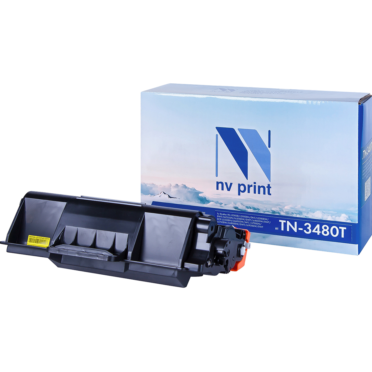 

Картридж лазерный NV Print NV-TN3480T (TN3480), черный, 8000 страниц, совместимый для Brother HL-L5000D/L5100DN/L5100DNT/L5200DW/L5200DWT/L6250DN/L6300DW/L6300DWT/L6400DW/L6400DWT/DCP-L5500DN/L6600DW/MFC-L5700DN/L5750DW/L6800DW/L6800DWT/L6900DW/L6900DWT