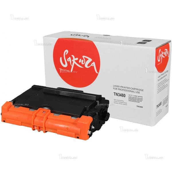 

Картридж лазерный Sakura SATN3480 (TN-3480), черный, 8000 страниц, совместимый для Brother HL-L5000, HL-L5100, HL-L5200, HL-L6250, HL-L6300, HL-L6400, DCP-L5500DN, DCP-L6600DW, MFC-L5700DN, MFC-L5750DW, MFC-L6800, MFC-L6900