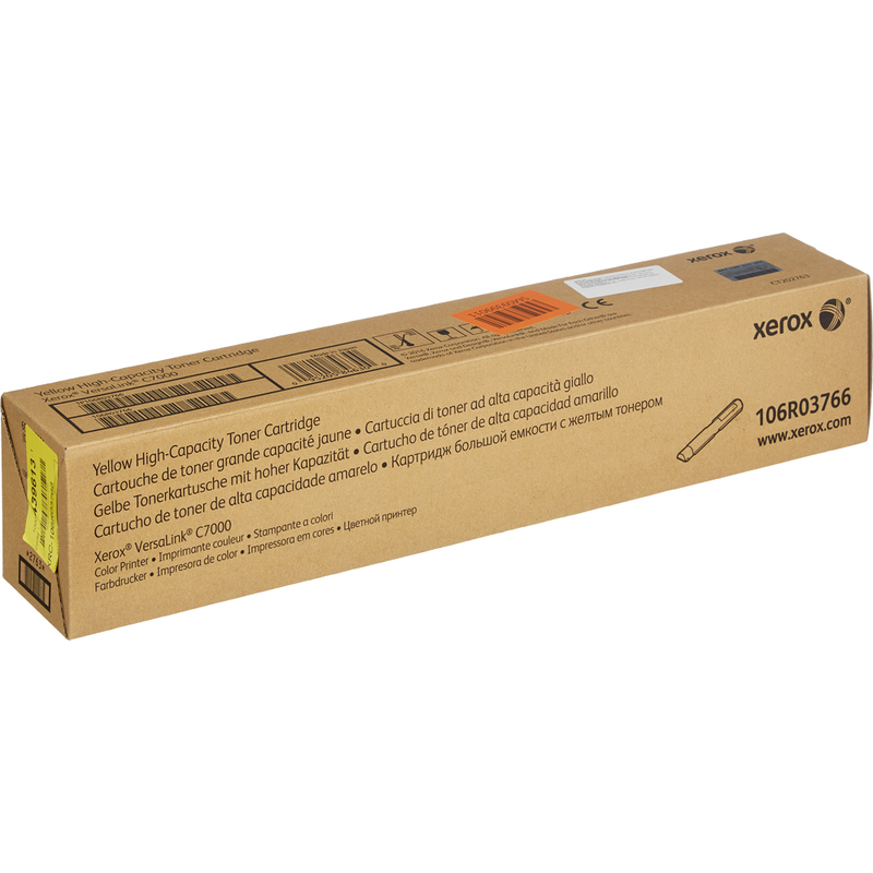Картридж лазерный Xerox 106R03766, желтый