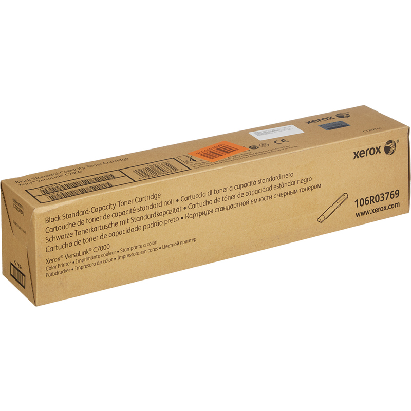 

Картридж лазерный Xerox 106R03769, черный, 5300 страниц, оригинальный для Xerox VersaLink C7000