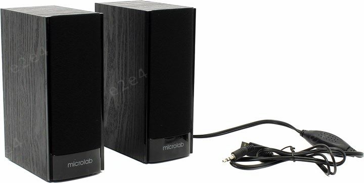 

Акустика 2.0 Microlab B56 (3W RMS) Black, Черный, B-56