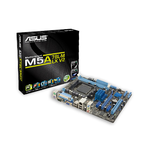 Материнская плата ASUS M5A78L-M LX V2, SocketAM3+, AMD 760G, mATX