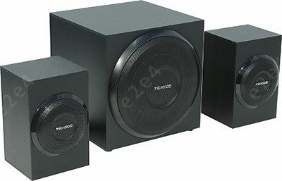 

Акустика 2.1 Microlab M110 2x2.5W+5W, дерево, черный, M-110