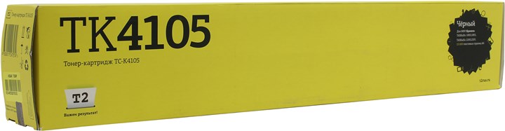 

Картридж лазерный T2 TC-K4105 (TK-4105/1T02NG0NL0), черный, совместимый для Kyocera TASKalfa 1800/1801/2200/2201