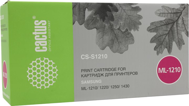 Картридж Cactus CS-S1210, черный, 2500 страниц