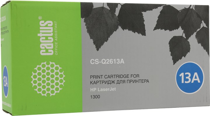 Картридж Cactus CS-Q2613A, черный, 2500 страниц
