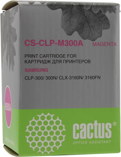 Картридж Cactus CS-CLP-M300A, пурпурный, 1000 страниц