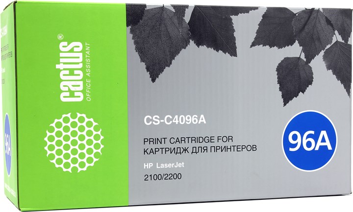Картридж Cactus CS-C4096A, черный, 5000 страниц