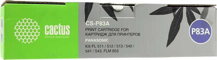 Картридж Cactus CS-P83A, черный, 2500 страниц