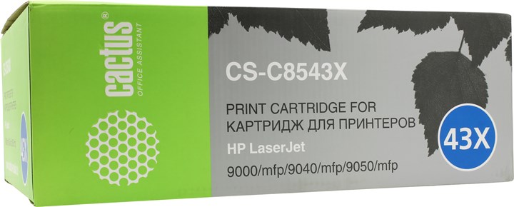 Картридж Cactus CS-C8543X, черный, 30000 страниц